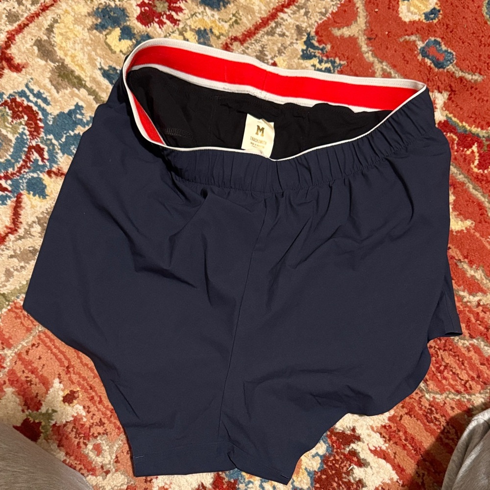Tracksmith Navy Athletic Shorts